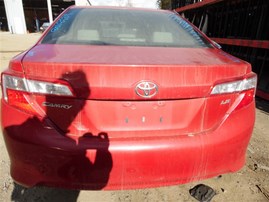 2012 Toyota Camry LE Red 2.5L AT #Z23193